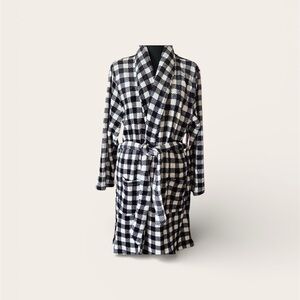 NWT Spoiled Angel Buffalo Plaid Plush Robe